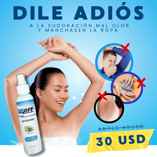 Dr OFF Tratamiento contra el sudor y el mal olor