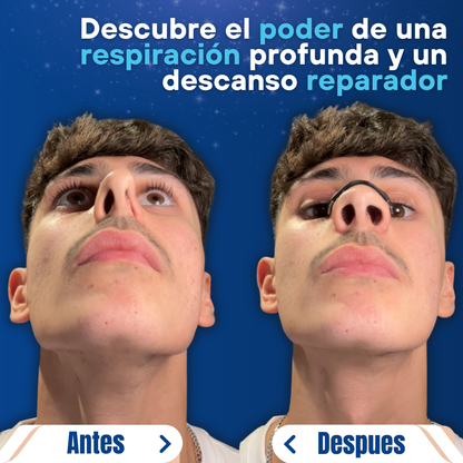 AirStrips™ TIRAS NASALES ANTIRONQUIDO ¡Transforma Tu Respiración!